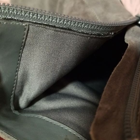 Sam & Libby (Philipa) Gray Suede Leather Ankle Heeled Boots Size 6 1/2 M - Picture 11 of 13